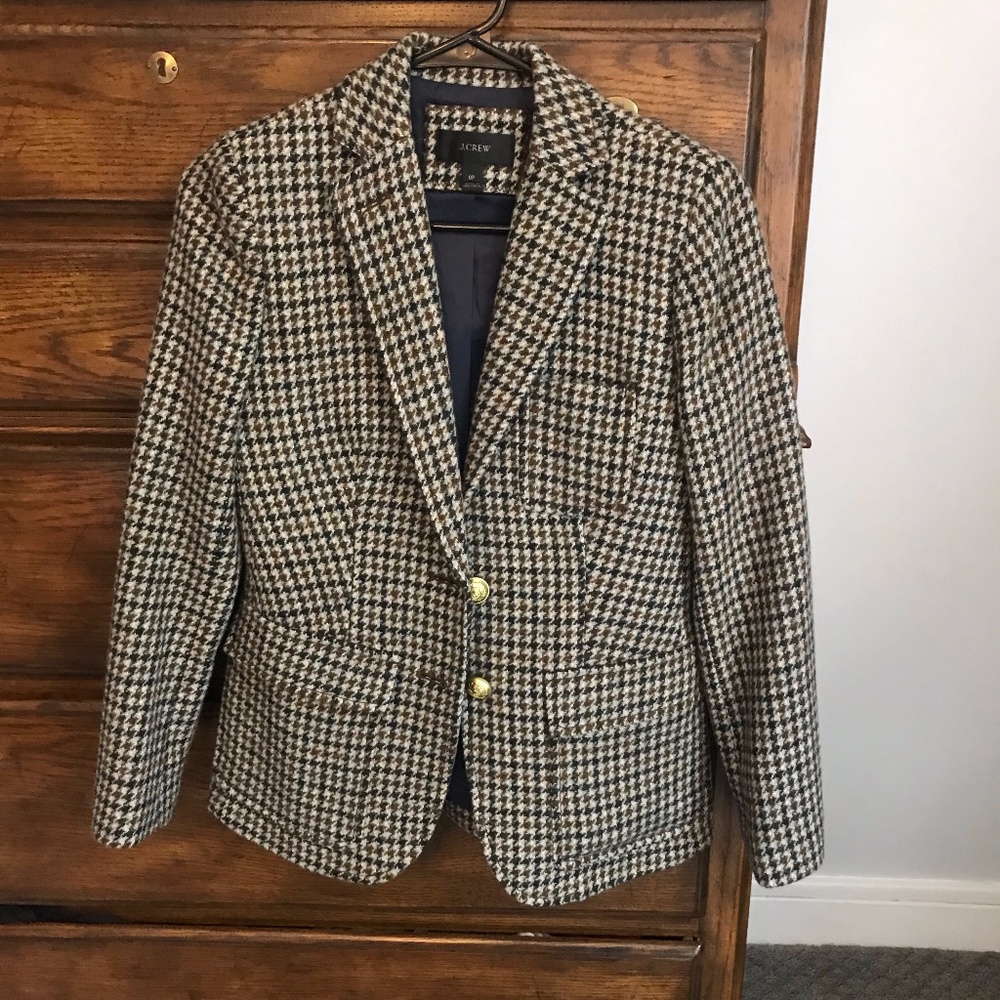 Houndstooth jacket